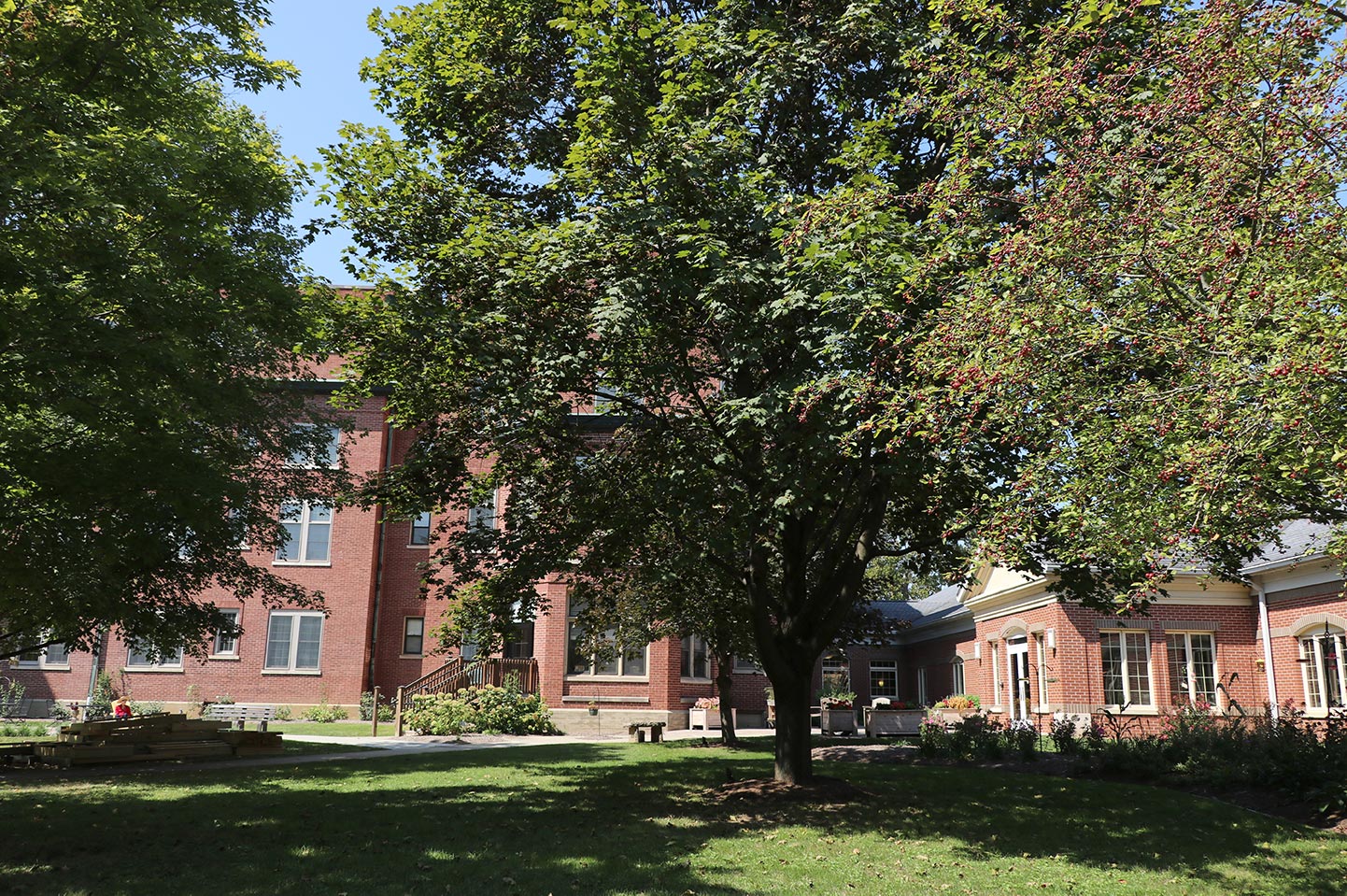 Exterior view of Lourdes Hall